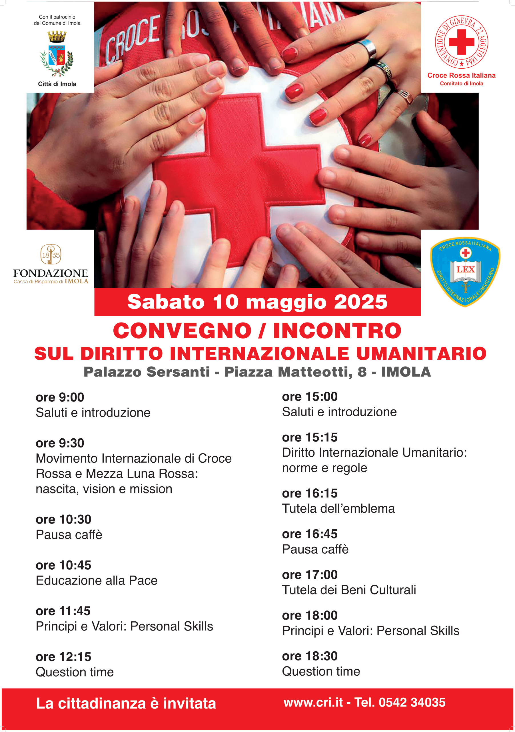 Convegno Diritto Internazionale Umanitario 10 maggio